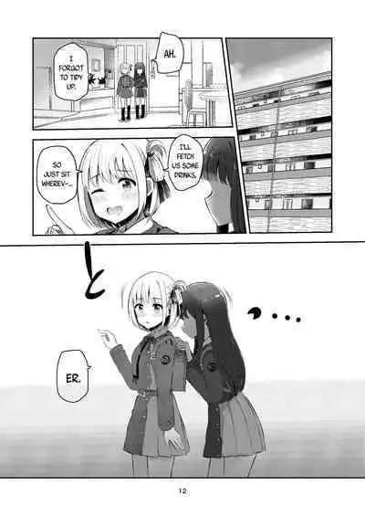 [Kyou Majo! (Uemura Navia)] fall in love, lycoris (Lycoris Recoil) [English] [/u/ scanlations] [Digital]