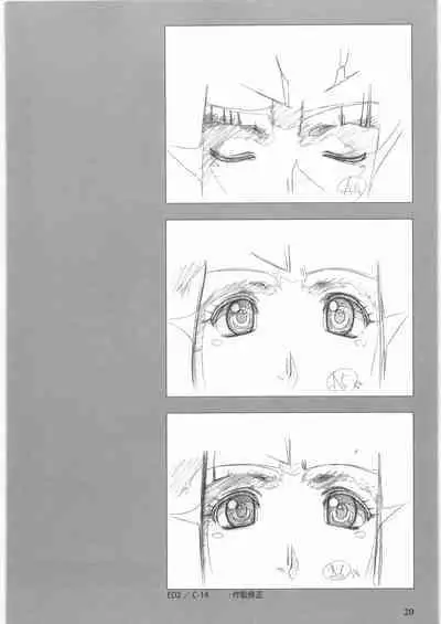 Queen's Blade Gyokuza o Tsugumono Ending Gengashuu