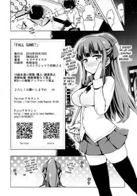 (C90) [SMUGGLER (Kazuwo Daisuke)] FALL GAME! (NEW GAME!) [English] {doujins.com}