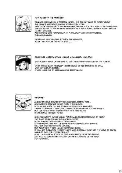 Sodatsu Teisoutai o Haita Ohime-sama no Haisetsu Jijou/The Excretion Situation of the Princess wearing a Growing Chasity Belt