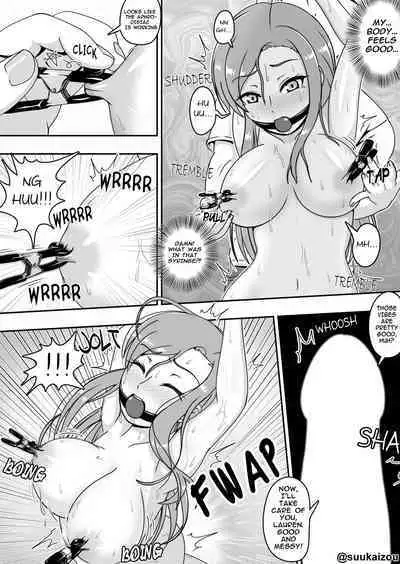 Lauren is restrained and blamed mainly on her boobs