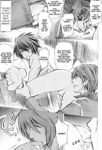 (ZENKOKU4) [OMEGA 2-D (Hibino Tomoki, Shima Seiryuu)] Ai (L) wa Subete o Nomikomu. | Love takes in all Things (Death Note) [English]