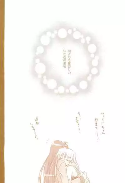 (C89) [Ameiro (Nanashiki)] Love Life -NanoFei nano Sairoku-shuu 3- (Mahou Shoujo Lyrical Nanoha)