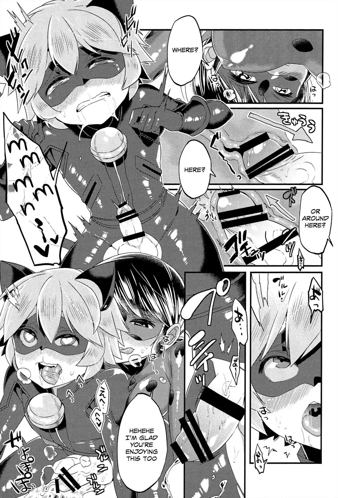 Teki no Shoi de Futanari ni Sareta Ladybug ga Cat Noir no Shojo o Ubacchau Hon {Shotachan}