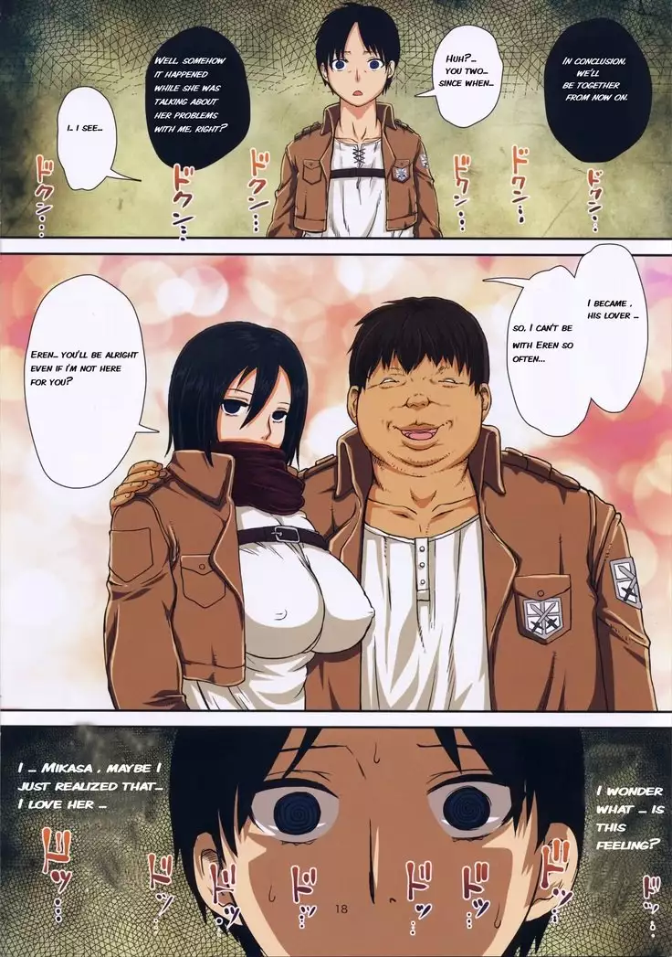 Fukkin Joshi Mikasa Ackerman wa Taishuu ga Ki ni naru Otoshi goro.