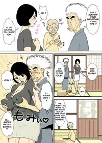 [Urakan] Ojii-chan to Gifu to Giri no Musuko to, Kyonyuu Yome. | The Grandfather, the Father-in-Law, the Stepson and the Big-Breasted Bride [English] [Ark_Thompson]