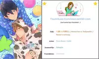 (Renai Shachuation 4) [Pesce Rosso (Zukki)] Nanase-kun no Tankyuushin | Nanase-kun's Curiosity (Free!) [English] [Tsumikaze]