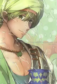 (Renai Shachuation 4) [Kure (Gobobo)] Aru Tabibito to Shounin no Monogatari [Naka] (Free!)