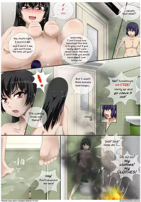 Demonic Exam 1: Maya's Shrunken Mortal