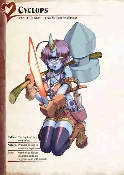 [Kurobinega (Kenkou Cross)] Mamono Musume Zukan I -Monster Girl Encyclopedia- Vol. 1 [English]