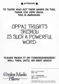 (COMIC1☆11) [Kansai Gyogyou Kyoudou Kumiai (Marushin)] Order Made Pillow (Fate/Grand Order) [English] [obsoletezero]