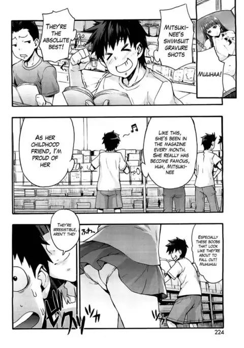 The Sexy, Heart-Pounding Study ~My First Love of an Onee-san is a Gravure Idol