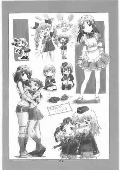 [Ganso Sonodaya (Hamahara Yoshio, Souma Tatsuya)] Garupan no Heart dattari Soft dattari Iroiro Egaita Mono o Atsumeta Hon! (Girls und Panzer)