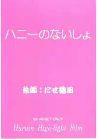 [Human High-Light Film (Nise Tsuruta Hirohisa)] Honey no Naisho (Cutey Honey)