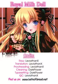 (CSP4) [KURUBUSI-KAI (Dowarukofu, Shinshin)] Royal Milk Doll (Rozen Maiden) [English] [Decensored] {Lust no Fansub}