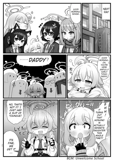 [Osameya (Samejima Retro)] Hoshino Senpai no Otou-san ni Naritai | I want to be Hoshino-Senpai's Daddy (Blue Archive) [English] [Digital]