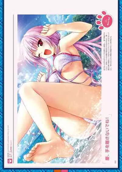 Daitoshokan no Hitsujikai Visual Fan Book Houkago Shippo Days & Dreaming Sheep Visual Fan Book