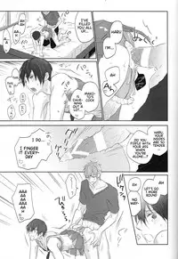 (Renai Endorphin 2) [Sneeeze (Kubu)] Cheer Haru-chan no Yuutsu | The Melancholy of Cheerleader Haru-chan (Free!) [English] {Anneioux}