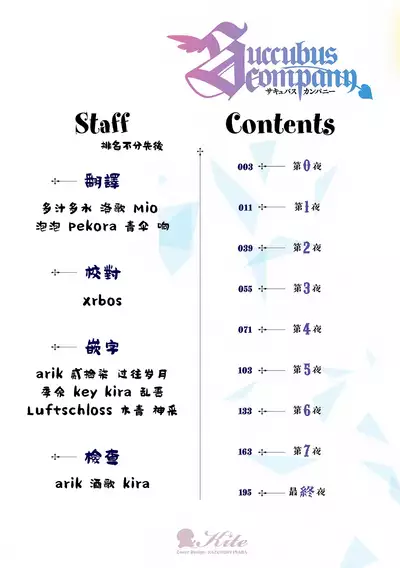 Succubus Company ch.1-6