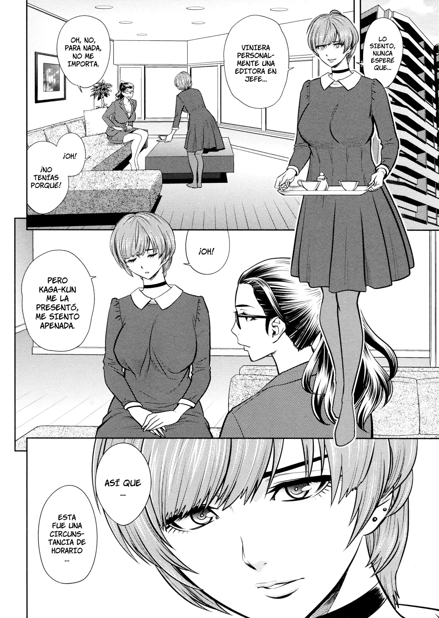 Bijin Henshuu-chou no Himitsu | El Secreto de la Hermosa Editora en Jefe Cap. 1-7