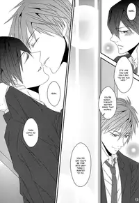 (Renai Jiyuugata! Junbi Undou) [Junky Crown (Tsukineko)] Dependence & Coexistence (Free!) [English] {Baka Dumb Aho Scans}