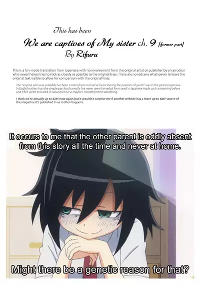 [Rifuru] Boku-tachi wa Onee-chan no Toriko - We are captives of My sister Ch. 9 Zenpen [English] [Digital]