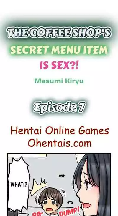 THE COFFEE SHOP'S SECRET MENU ITEM IS SEX?! Ch. 6-9 [English]