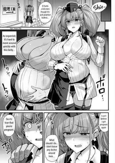 [Akutensoushin (Kokutou Nikke)] Kanmusu Chakunin -Atlanta- Ninshin Nyuudo Keiyaku (Kantai Collection -KanColle-) [English] [Digital]