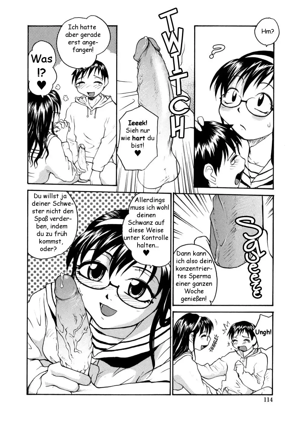 Ane to Megane to Milk - Sister, glasses and sperm