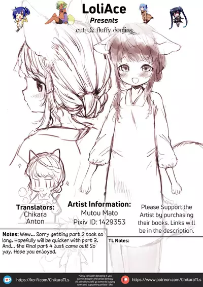 Yowai 200 Chai Okitsune-chan to Oshidori Fuufu Seikatsu. Dai 2 Wa | 200 Year Old Fox Girl and Her Happily Married Life. Part 2