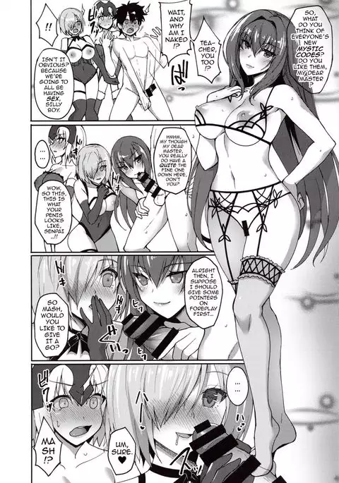 Shishou ga Michibiku Chaldea Servant Harem Seikatsu | My Teacher’s Chaldea Servant Harem Orgy Lessons