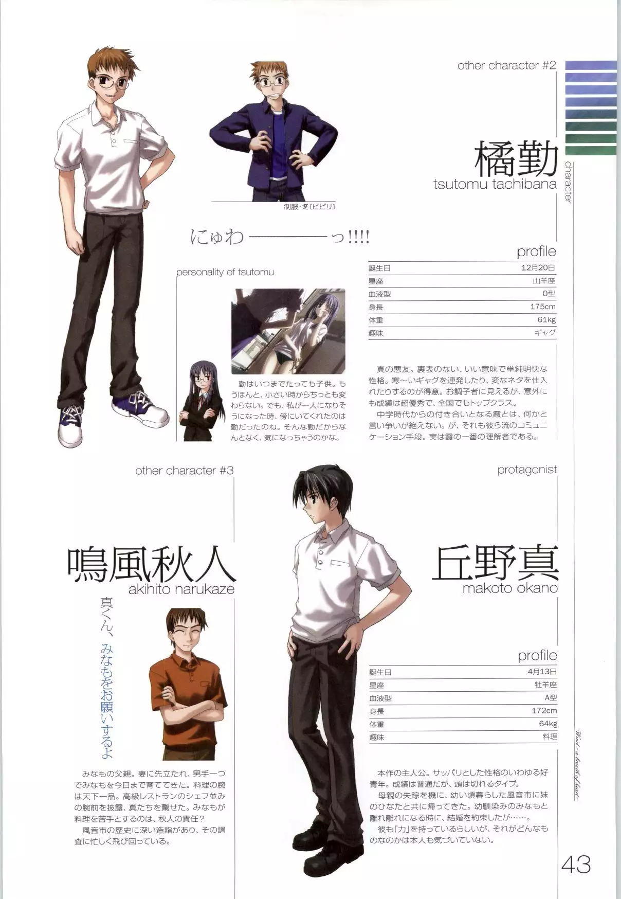 Wind - a breath of heart - Visual Fan Book 1&2