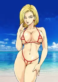 [Macaroni Ring (Kugayama Hodai)] Eromizugi! Vol. 1 Hitozuma Ningen 18-gou (Dragon Ball Z)