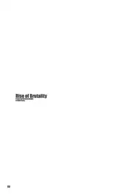 (C74) [PLANET PORNO (Yamane)] Rise of Brutality (Yotsubato!) [English] [Ralen]