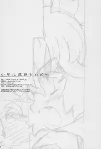 (Puniket 13) [Lovekuma/works (DANGAN)] Shounen wa Arano wo Mezasu -The Boy Aims for Wild Fields- (Fushigiboshi no Futago Hime)