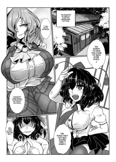[Kuzu no Kagami (Smile Yuu)] Tengu Otoshi Ichi (Touhou Project) [English] [hardcase8translates] [Digital]