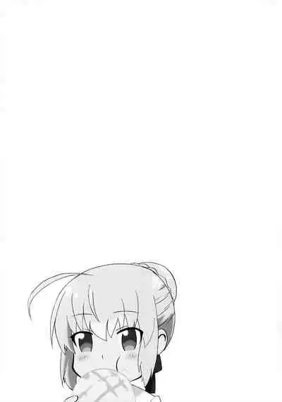 Saber-san de Kyou no Gohan