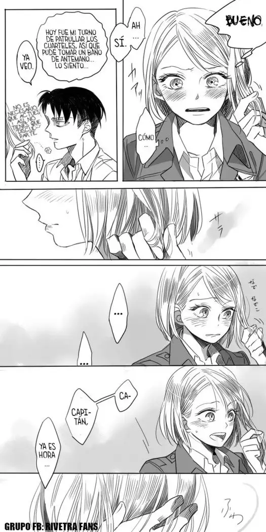 Rivetra Doujinshi Levi x Petra Español