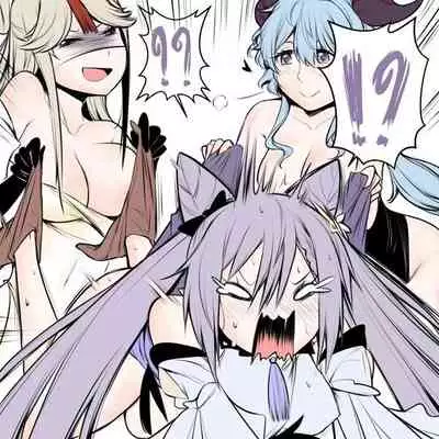 [YuriWhale] Ningguang × Keging x Ganyu Swift (Genshin Impact)