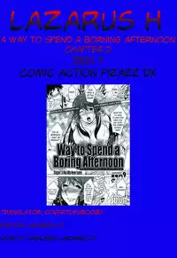 [Zen9] Taikutsu na Gogo no Sugoshikata Ch. 1-4 | A Way to Spend a Boring Afternoon Ch. 1-4 (Action Pizazz DX 2013-12) [English](hentai2read.com)[Lazarus H]