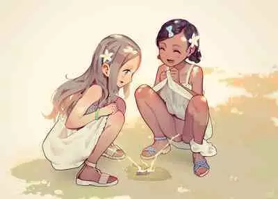 [MonsieuR (MUK)] Otoko de asobu mesugaki-chan tachi illustration set 2020-2023 [Textless]