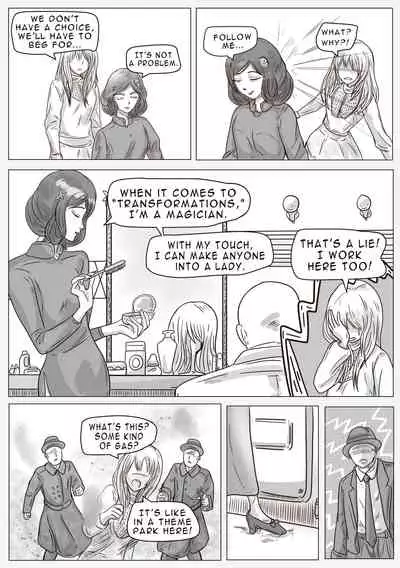 Dressed up!, crossdress in modern times