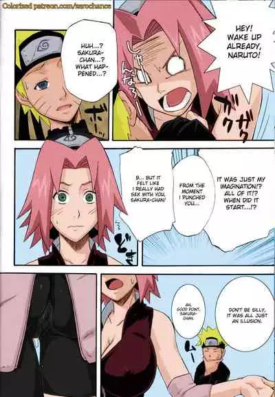 (C75) [Karakishi Youhei-dan Shinga (Sahara Wataru)] Saboten (Naruto) [English] {doujin-moe.us} [Colorized] [Miss One Life]