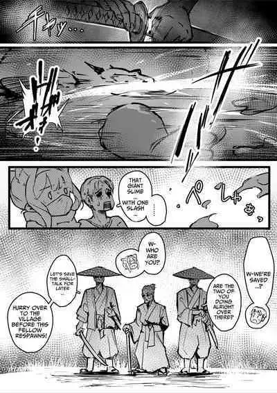 [Ochichio (osisio)] Hyakudaku no Tou -Ichi- Kunoichi vs Slime Hen | Tower of a Hundred Imourities Part One: A Kunoichi's battle against Slimes [English] [Kusanu]