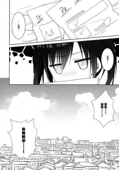 (COMIC1☆15) [KOKIKKO (Sesena Yau)] Onii-chan Chanto Benkyou Shite Kudasai! [Chinese] [无毒汉化组]