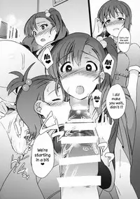 (C95) [Suimitsutou Koubou (Momo no Suidousui)] Yuki Chinpo - Futanari Yukiho to Ami Mami ga Himitsu no Tokkun Suru Hon (THE IDOLM@STER) [English] [TreePerception]