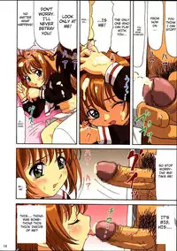 (C67) [Ohkura Bekkan, Megami Kyouten (Ohkura Kazuya)] Sakura-chan, kocchi kocchi (Card Captor Sakura) [English]