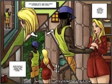 [Illustrated Interracial] – The Lawn Man