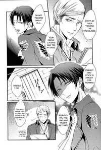 (Chousa Heidan no Renai Jijou) [UNAP! (Maine)] I give heart to you (Shingeki no Kyojin) [English] [SMDC]