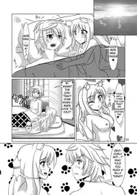 [Small Step (Kadocchi)] Onmitsu Hittou to Icha Love shitai (DOG DAYS) [English] [Fateburn Family] [Digital]